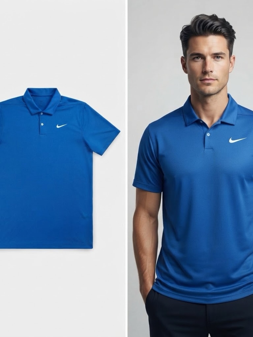 Nike Men’s Royal Blue Performance Polo XL